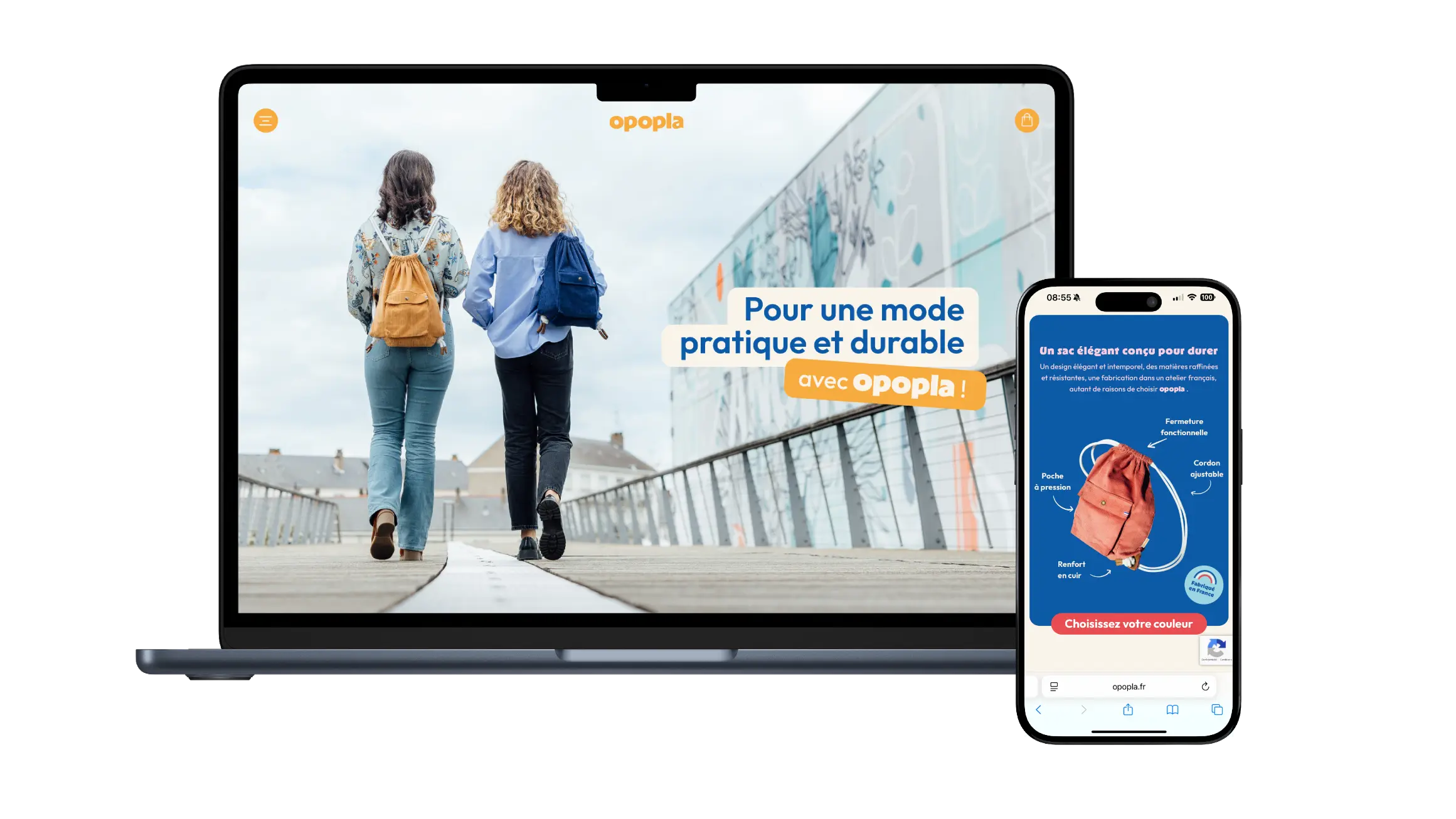 DBW - creation de marque Opopla web