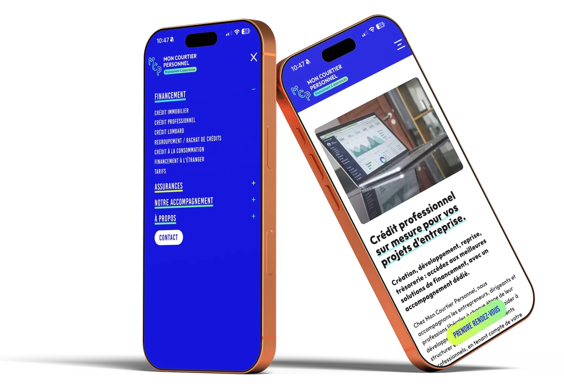 Design mobile responsive et développement d’un site web moderne par agence digitale spécialisée en expérience utilisateur et optimisation SEO